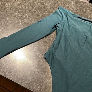 Alix- emerald green off the shoulder bodysuit- great condition!